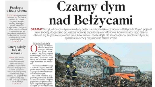 Pierwsza strona Dziennika Wschodniego 17.09.2019