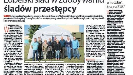 Pierwsza strona Dziennika Wschodniego