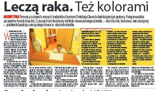 Pierwsza strona Dziennika Wschodniego