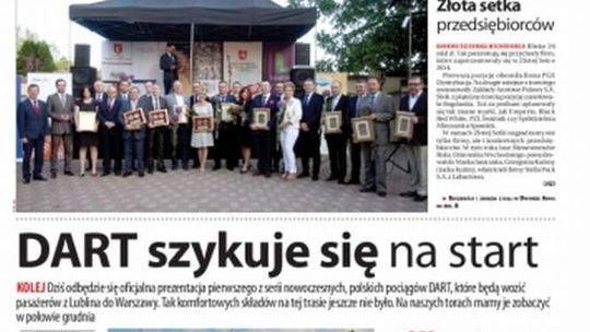 Pierwsza strona Dziennika Wschodniego