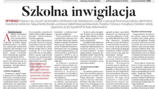 Pierwsza strona Dziennika Wschodniego 2.10.2019