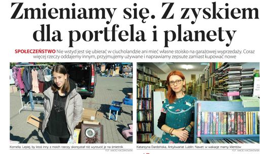 Pierwsza strona Dziennika Wschodniego 23.09.2019