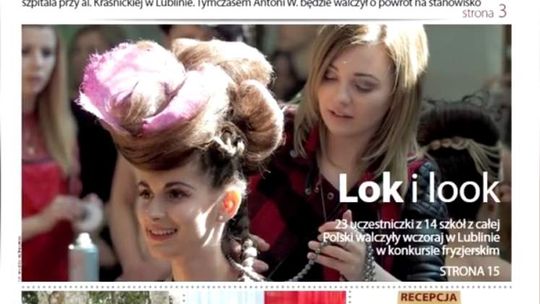 Pierwsza strona Dziennika Wschodniego, wydanie z 11 kwietnia 2015 roku