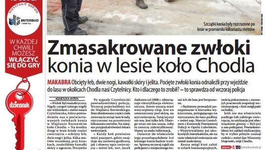 Pierwsza strona Dziennika Wschodniego, wydanie z 11 lutego 2014 roku