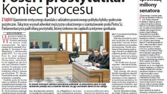 Pierwsza strona Dziennika Wschodniego, wydanie z 14 kwietnia 2015 roku