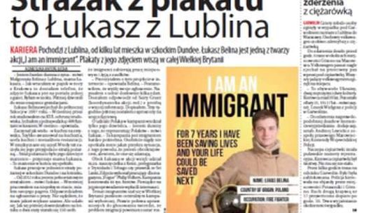 Pierwsza strona Dziennika Wschodniego, wydanie z 16 kwietnia 2015 roku