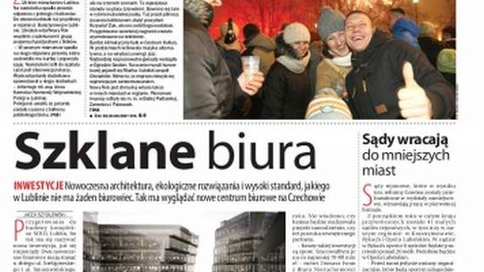 Pierwsza strona Dziennika Wschodniego, wydanie z 2 stycznia 2015 roku