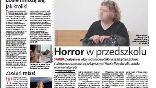 Pierwsza strona Dziennika Wschodniego, wydanie z 20 marca 2015 roku