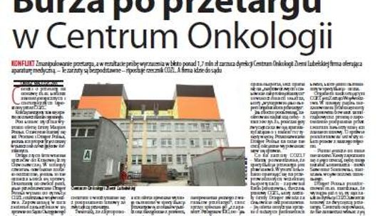 Pierwsza strona Dziennika Wschodniego, wydanie z 9 lutego 2015 roku