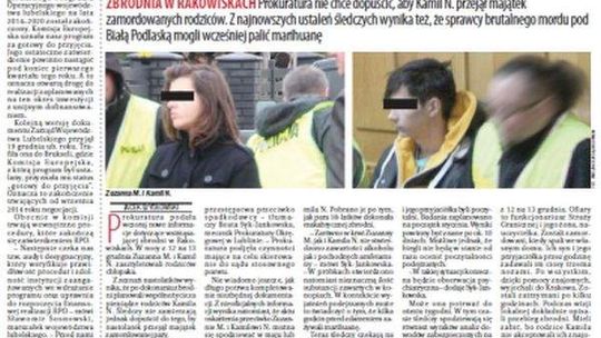 Pierwsza strona Dziennika Wschodniego, wydanie z 9 stycznia 2015 roku