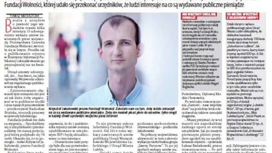 Pierwsza strona Dziennika Wschodniego z 1 sierpnia 2017 roku