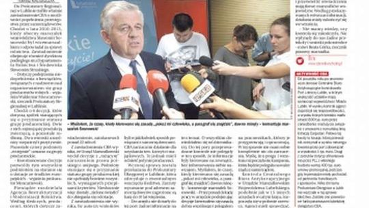 Pierwsza strona Dziennika Wschodniego z 1 września 2016 r.