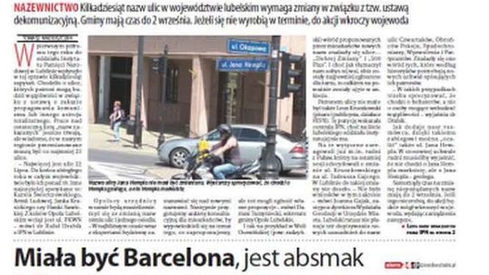 Pierwsza strona Dziennika Wschodniego z 10 lipca 2017 r.