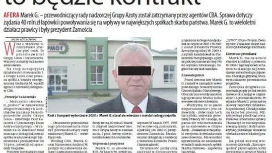 Pierwsza strona Dziennika Wschodniego z 10 października 2017 roku