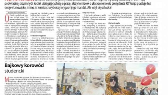 Pierwsza strona Dziennika Wschodniego z 11 maja 2017 r.