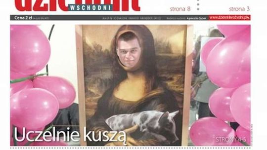 Pierwsza strona Dziennika Wschodniego z 11 marca 2016