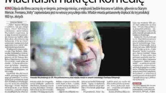 Pierwsza strona Dziennika Wschodniego z 12 maja 2016