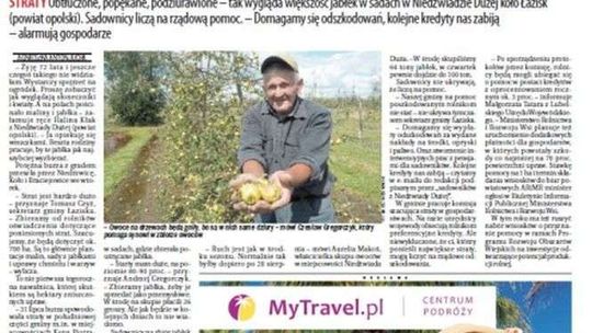 Pierwsza strona Dziennika Wschodniego z 12 sierpnia 2016 roku