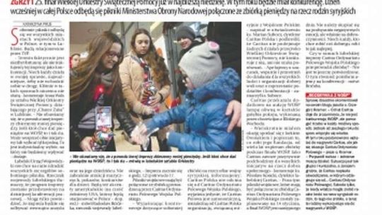 Pierwsza strona Dziennika Wschodniego z 12 stycznia 2017 r.