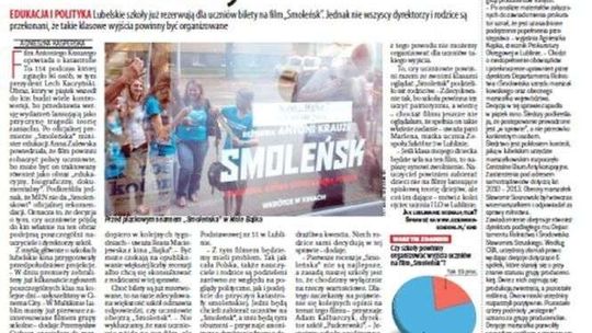 Pierwsza strona Dziennika Wschodniego z 12 września 2016 roku