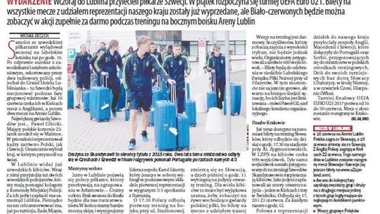 Pierwsza strona Dziennika Wschodniego z 13 czerwca 2017 roku