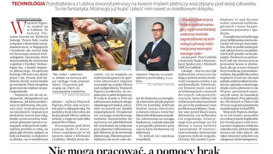 Pierwsza strona Dziennika Wschodniego z 13 kwietnia 2021 roku 