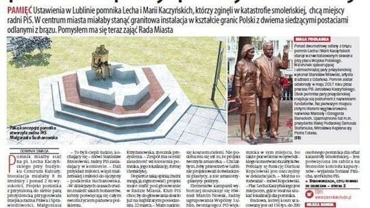 Pierwsza strona Dziennika Wschodniego z 13 marca 2018 roku