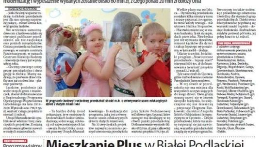 Pierwsza strona Dziennika Wschodniego z 13 października 2016 roku