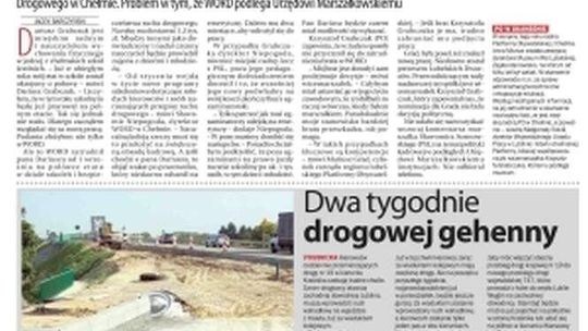 Pierwsza strona Dziennika Wschodniego z 13 września 2016