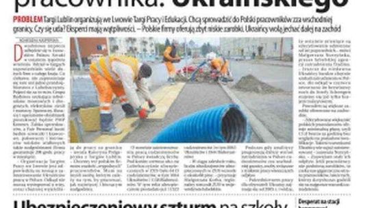 Pierwsza strona Dziennika Wschodniego z 13 września 2017