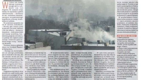 Pierwsza strona Dziennika Wschodniego z 14 grudnia 2017 roku