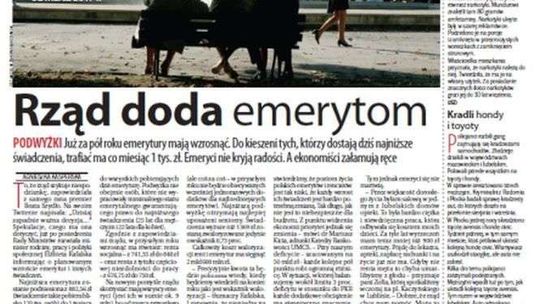 Pierwsza strona Dziennika Wschodniego z 14 września 2016 roku