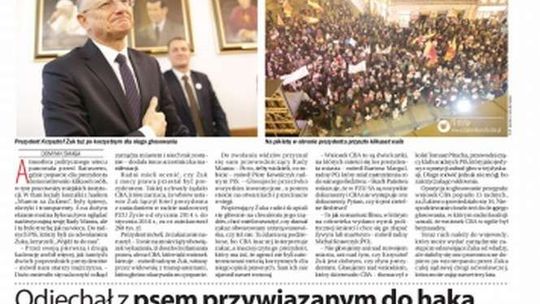 Pierwsza strona Dziennika Wschodniego z 15 listopada 2016