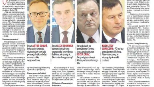 Pierwsza strona Dziennika Wschodniego z 15 lutego 2017 roku