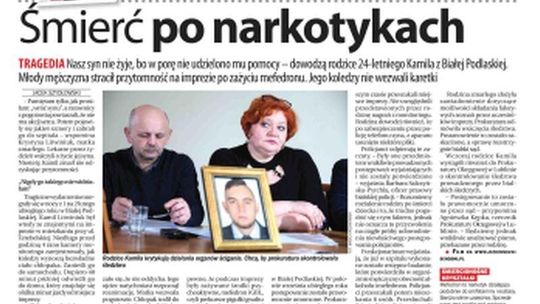 Pierwsza strona Dziennika Wschodniego z 15 lutego 2019