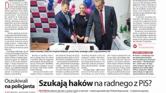 Pierwsza strona Dziennika Wschodniego z 15 września 2016 r.