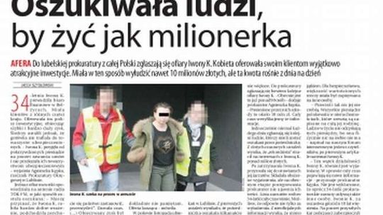 Pierwsza strona Dziennika Wschodniego z 16 stycznia 2017 r.