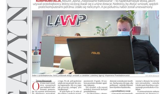 Pierwsza strona Dziennika Wschodniego z 17 lipca 2020 r. 