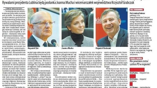 Pierwsza strona Dziennika Wschodniego z 17 listopada 2017 roku