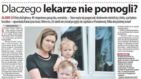 Pierwsza strona Dziennika Wschodniego z 18 lipca 2018 roku