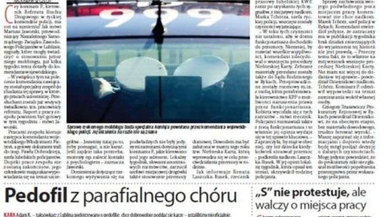 Pierwsza strona Dziennika Wschodniego z 18 października 2016 roku