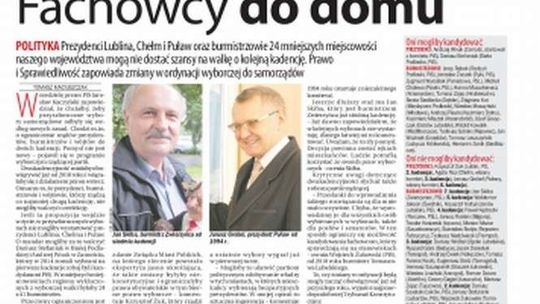 Pierwsza strona Dziennika Wschodniego z 18 stycznia 2017 r.