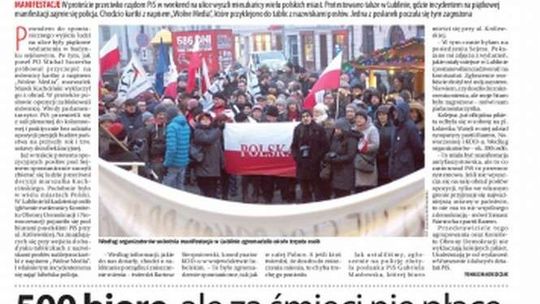 Pierwsza strona Dziennika Wschodniego z 19 grudnia 2016 r.