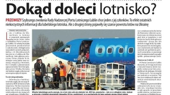 Pierwsza strona Dziennika Wschodniego z 19 lutego 2019