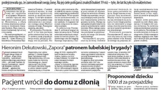 Pierwsza strona Dziennika Wschodniego z 2 marca 2017 r.