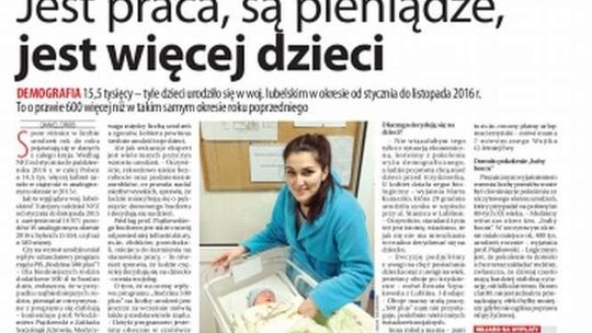 Pierwsza strona Dziennika Wschodniego z 2 stycznia 2017 r.