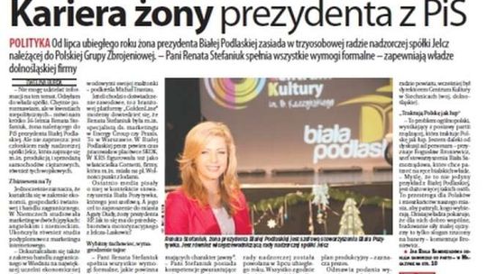 Pierwsza strona Dziennika Wschodniego z 20 stycznia 2017 roku