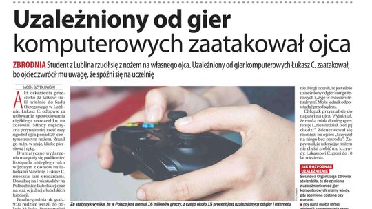 Pierwsza strona Dziennika Wschodniego z 21.08.2018