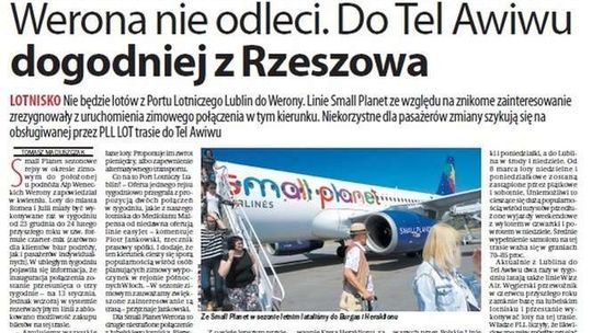 Pierwsza strona Dziennika Wschodniego z 21 grudnia 2017 roku