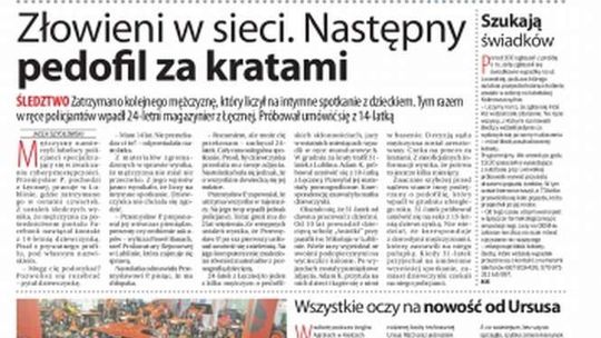 Pierwsza strona Dziennika Wschodniego z 21 marca 2016